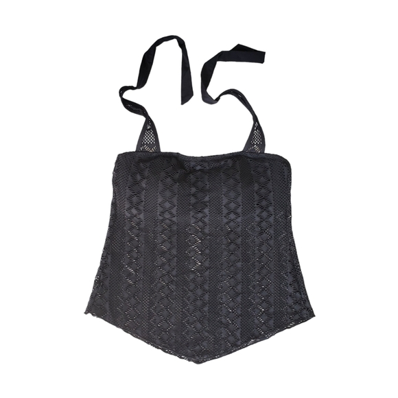 Becca Black Crochet Two Piece Bikini Top S And Bottoms XS - Picture 5 of 15